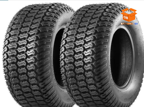 Par de llantas Turf Saver 20x8-10 Sin Cámara 4 Capas