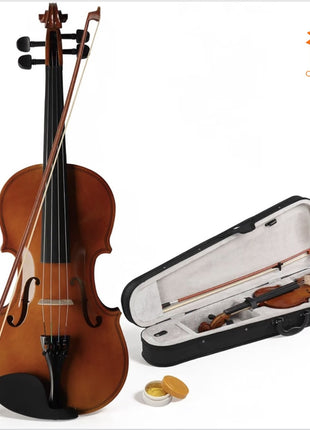 VIOLÍN ACÚSTICO NUEVO– KIT COMPLETO CON ESTUCHE