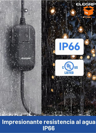 ENCHUFE INTELIGENTE EXTERIOR WIFI IP66 | COMPATIBLE CON ALEXA Y GOOGLE