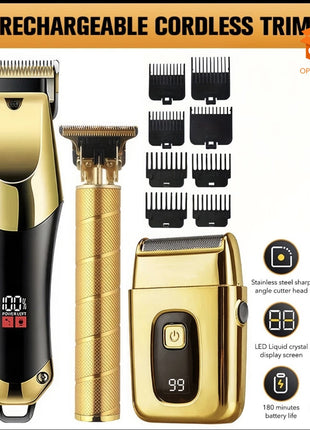 Kit de Barbería 3 en 1