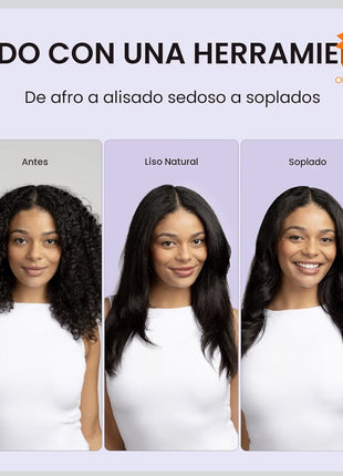 CEPILLO ALISADOR TÉRMICO WAVYTALK CON TECNOLOGÍA IÓNICA Y PANTALLA DIGITAL LCD