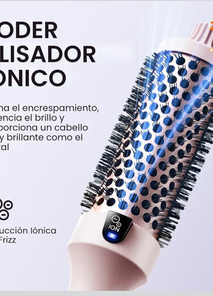 CEPILLO ALISADOR TÉRMICO WAVYTALK CON TECNOLOGÍA IÓNICA Y PANTALLA DIGITAL LCD
