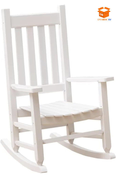 MECEDORA INFANTIL DE MADERA BLANCA
