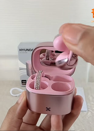 AUDÍFONOS INALÁMBRICOS TIPO CLIP HYUNDAI HY-C05 CON BRILLO