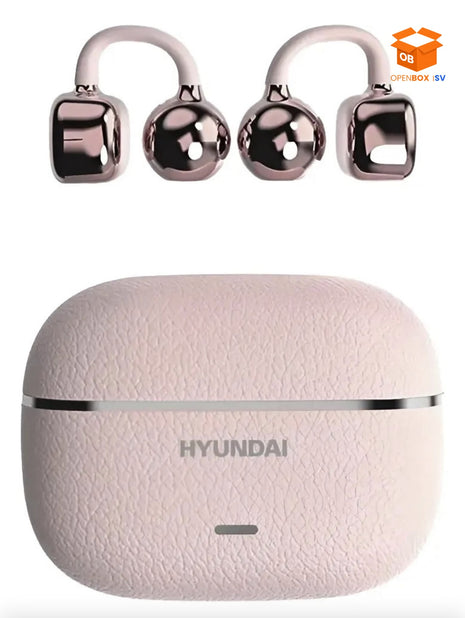 AURICULARES HYUNDAI INALÁMBRICOS CON GANCHO ROSA