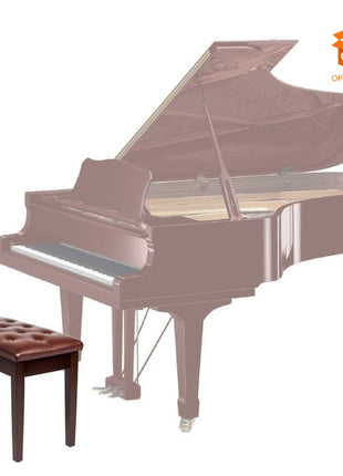 🎹 BANCO DE PIANO ACOLCHADO CON ALMACENAJE ✨