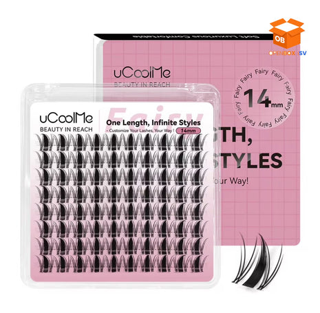 ✨ UCOOLME FAIRY PESTAÑAS EN RACIMO 14MM - EXTENSIONES PROFESIONALES 🔥