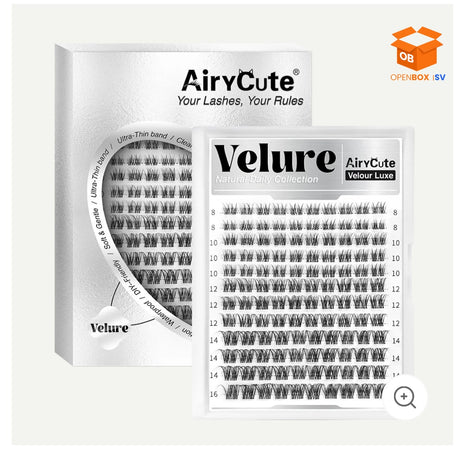 ✨ VELURE VELOUR LUXE - PESTAÑAS CLUSTER PREMIUM DIY 🔥
