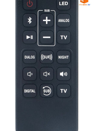 🔊 CONTROL REMOTO PARA BARRA DE SONIDO - BLUETOOTH Y SUB ⚡
