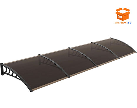 🔥 TOLDO MARQUESINA PROTECTORA DE POLICARBONATO EXTRA LARGO ✨
