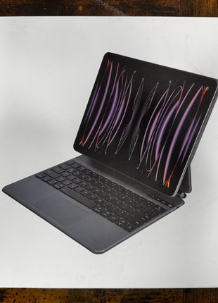 FUNDA CON TECLADO RETROILUMINADO PARA IPAD PRO - GIRO 360° Y PORTALÁPIZ