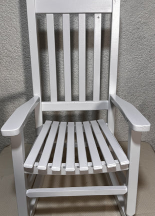 MECEDORA INFANTIL DE MADERA BLANCA