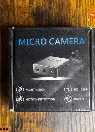 MINI CÁMARA ESPÍA WIFI HD CON VISIÓN NOCTURNA Y DETECCIÓN DE MOVIMIENTO