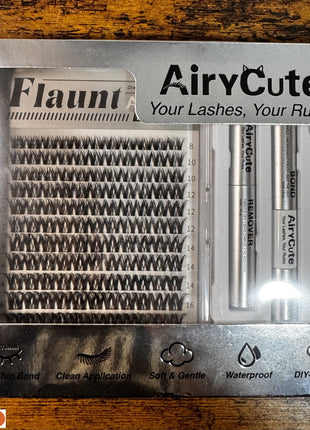 ✨ KIT DE PESTAÑAS FLAUNT VOLUMEN DRAMÁTICO PLUSH PIZZAZZ 🔥