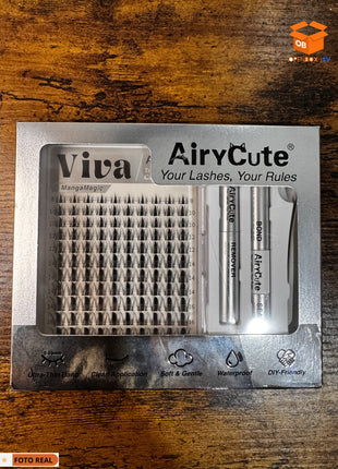 🔥 KIT DE PESTAÑAS VIVA MANGA MAGIC - CLUSTERS PREMIUM ✨