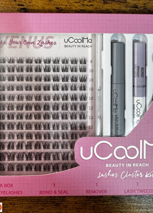 🔥 KIT DE PESTAÑAS EN CLUSTER UCOOLME VENUS - EFECTO SALÓN DIY ✨