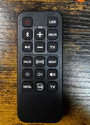 🔊 CONTROL REMOTO PARA BARRA DE SONIDO - BLUETOOTH Y SUB ⚡