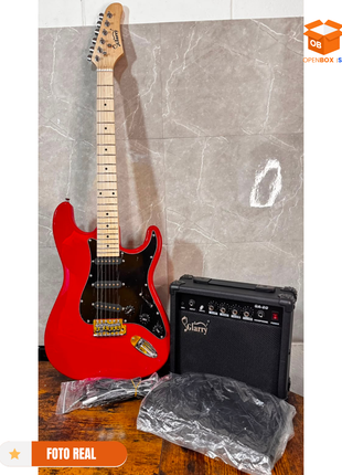 Guitarra Eléctrica de 6 Cuerdas con Amplificador