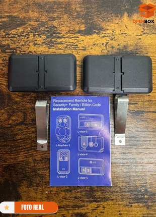 Control Remoto Universal para Puerta de Garaje (Paquete de 2)