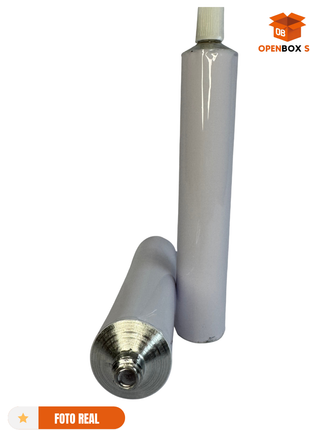 TUBOS VACÍOS DE ALUMINIO DE 3.4 FL OZ/3.4 ONZAS