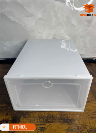 Set de 24 cajas organizadoras para zapatos