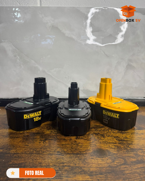 Baterias marca Dewalt
