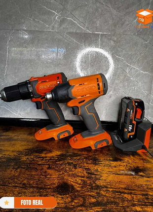 COMBO DE TALADRO Y ATORNILLADOR MARCA RIDGID
