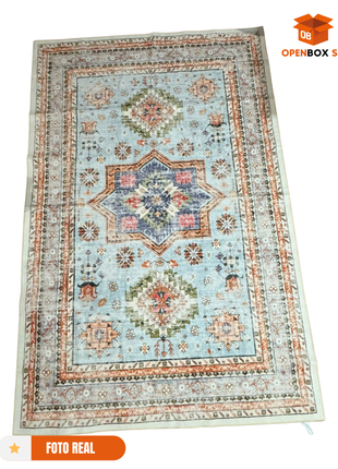 Alfombra con estilo vintage de 182.9 cm x 234.32 cm