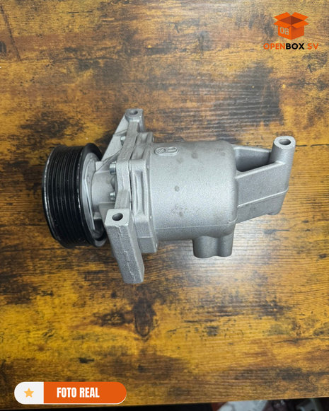Compresor a reparar  de A/C con Embrague – Compatible con Nissan Juke, March, Note y Versa