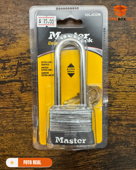 CANDADO DE SEGURIDAD MASTER