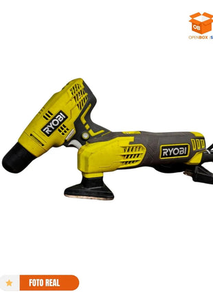 SET DE TALADRO Y LIJADORA DE DETALLES MARCA RYOBI