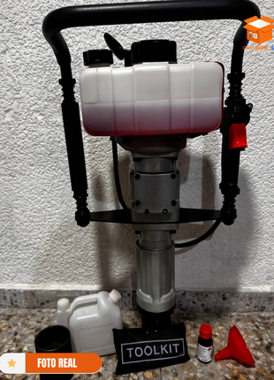 instalador de postes a gas de 52cc