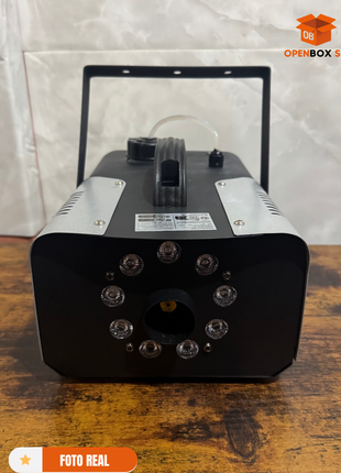 MAQUINA DE NIEBLA CON NUEVE LUCES LED