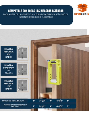 INSTALADOR DE BISAGRAS RYOBI