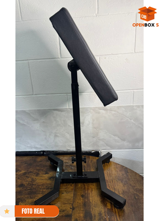 Soporte de brazos para tatuaje ajustable, cojín de cuero