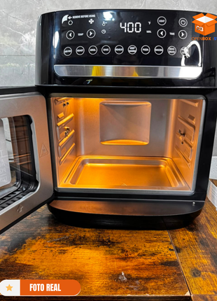 Horno Freidora de Aire extra grande de 12.6L| 10 en 1