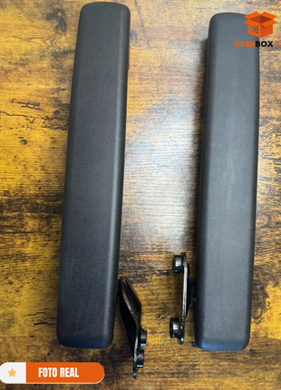 Par de reposabrazos universal para asiento de automóvil, ajustable de 0 a 120°
