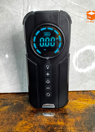 Arrancador de Batería 5 en 1 Premium | Compresor de Aire, Power Bank y Linterna LED
