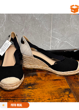 👡 Alpargatas Premium para Mujer | Tacón Cómodo | Hebilla Ajustable talla 7