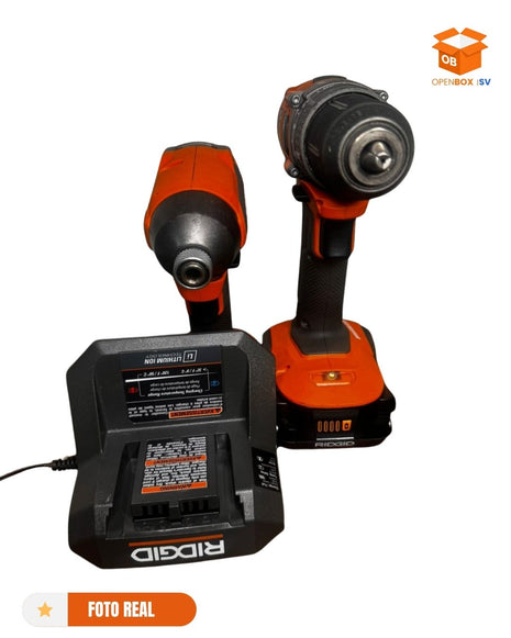 Taladro + Atornillador de Impacto (Brushless)