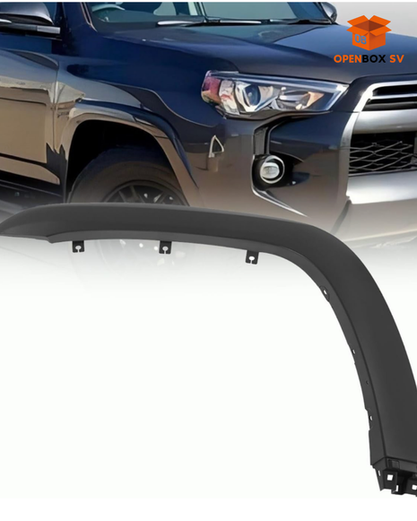 Moldura de guardabarros delantero para Toyota 4Runner 2014-2023, (lado derecho del pasajero)