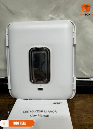 Espejo de Maquillaje Triple con Luz