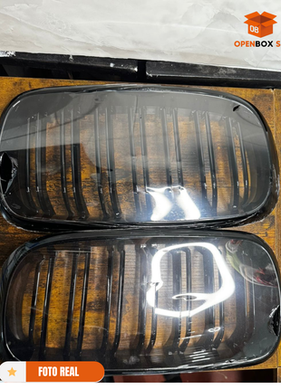 Rejilla G30, parrilla frontal negra compatible con BMW Serie 5 G30 M5 530e 530i 540i 550i