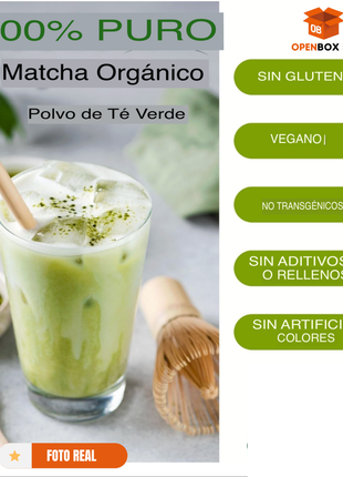 Matcha orgánico de 454g