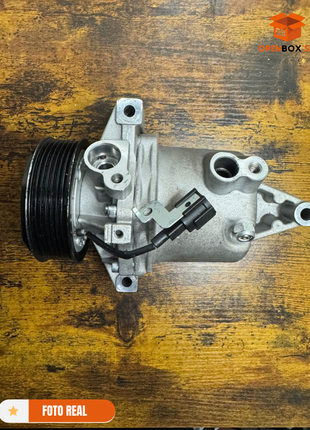 Compresor a reparar  de A/C con Embrague – Compatible con Nissan Juke, March, Note y Versa