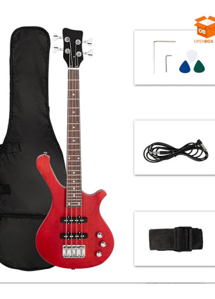 Bajo Eléctrico 4 Cuerdas con Funda | Nuevo | Sonido Profesional