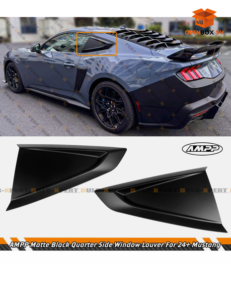 PAR DE ESQUINERAS O MOLDURAS PARA  Mustang 2024-2025