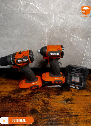 Taladro + Atornillador de Impacto (Brushless)