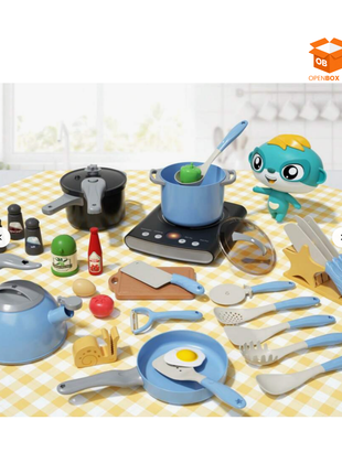 Set de Cocina Infantil Premium | Diversión y Aprendizaje para Niños