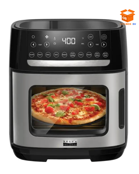 Horno Freidora de Aire extra grande de 12.6L| 10 en 1